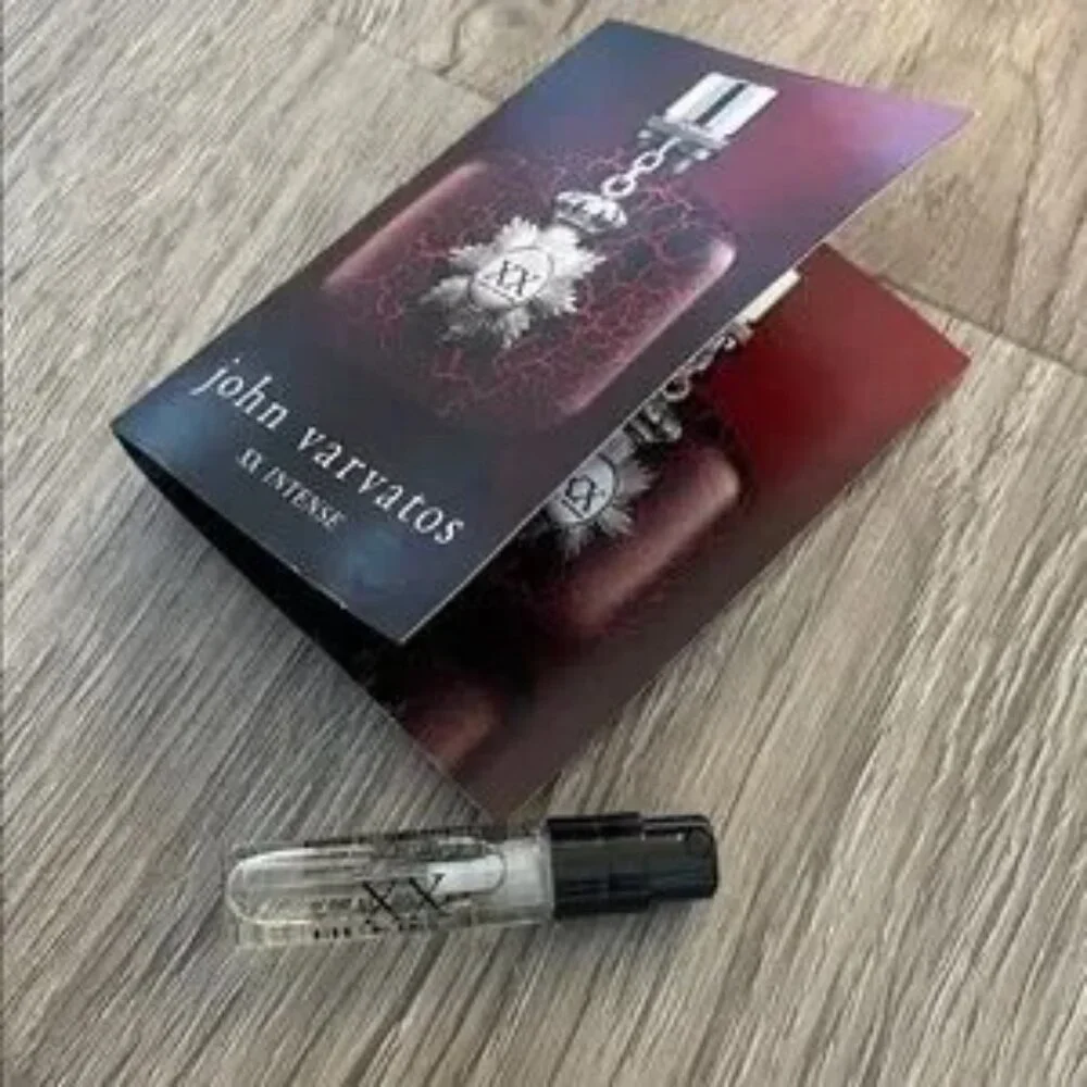 Bundle of 6 NEW Carded Vial Samples John Varvatos XX Intense 1.8 ml‎ each